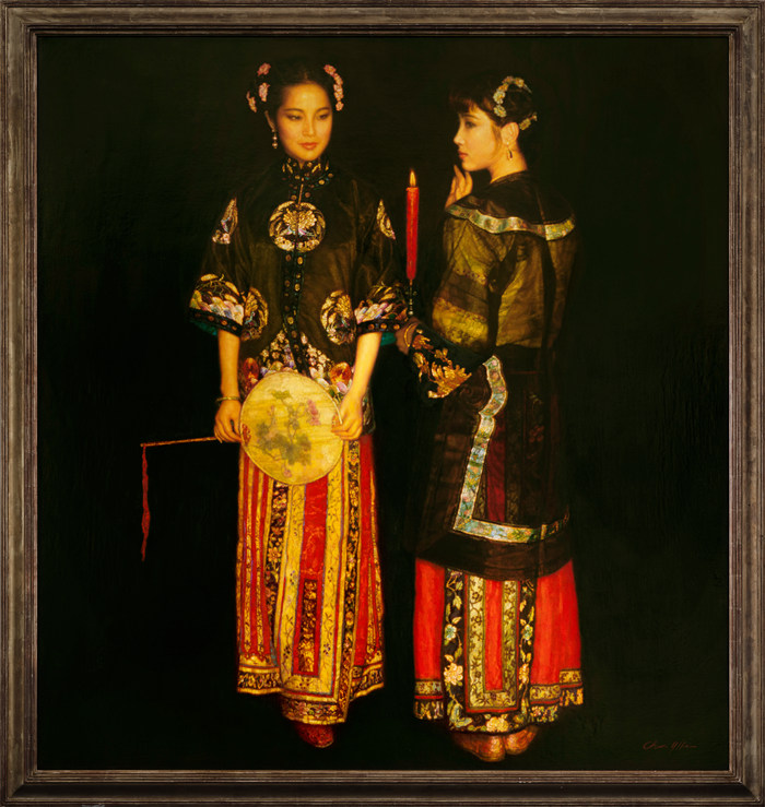 陈逸飞 《西厢待月》领衔 保利香港拍卖2023秋拍北京巡展揭幕