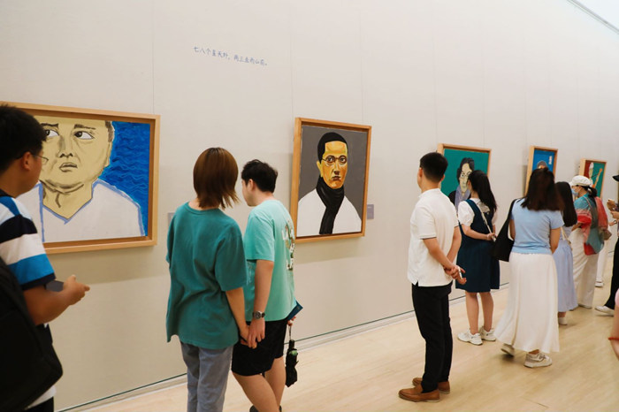 心有莲花次第开——“原色的郎郎”画展印象