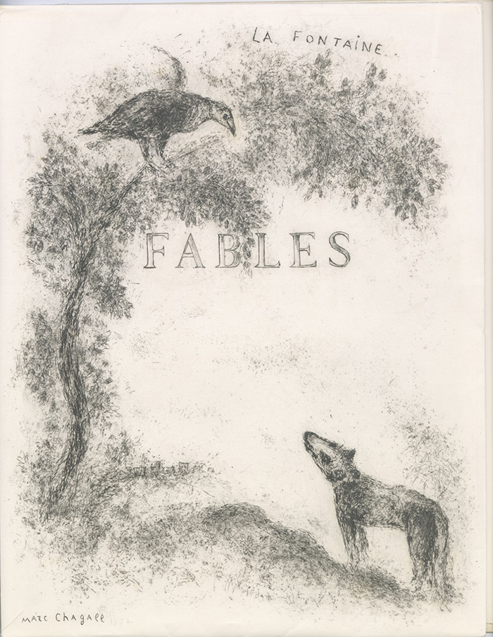 夏加尔笔下的《拉封丹寓言》 是否也和你的童年不期而遇？