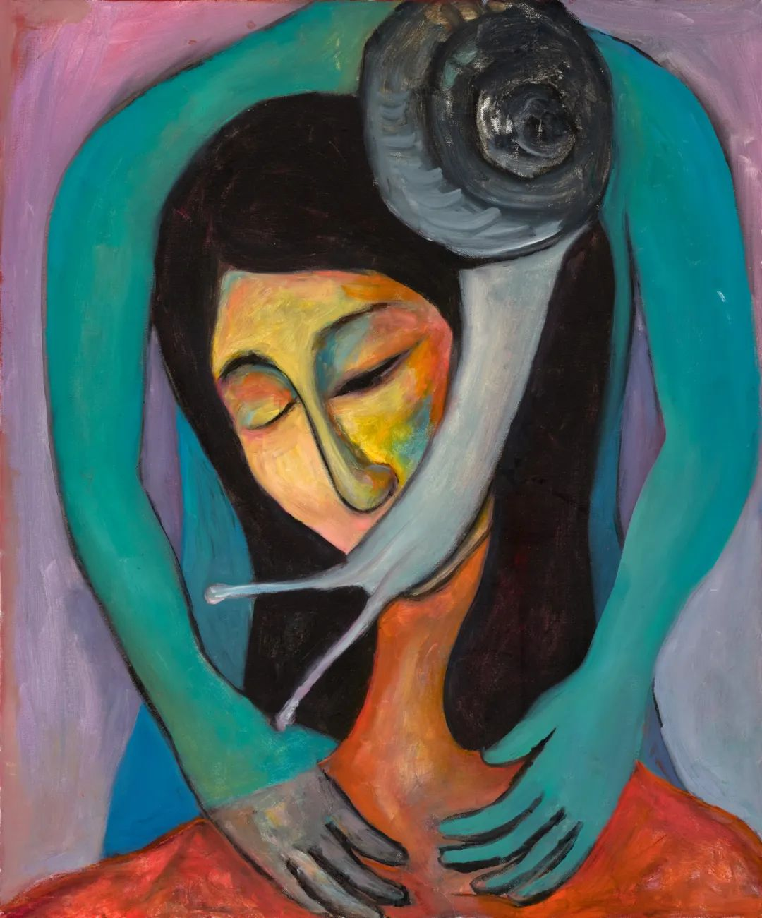 万千：古里果油画作品中的生态女性主义再现