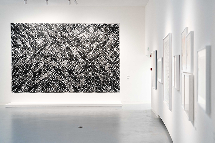 《故乡与旅程——丁乙个展》开幕：“十示”和“星座”交相辉映