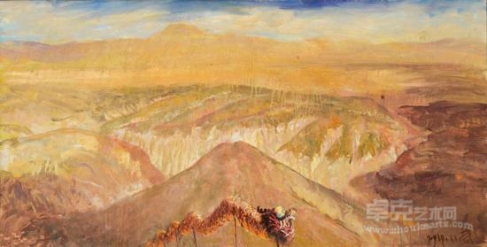 艺术家关旨越与龙出涿鹿