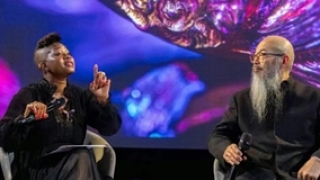 陈世英在V&A博物馆演讲，欧洲最大规模个展《时间轮盘》同期举行